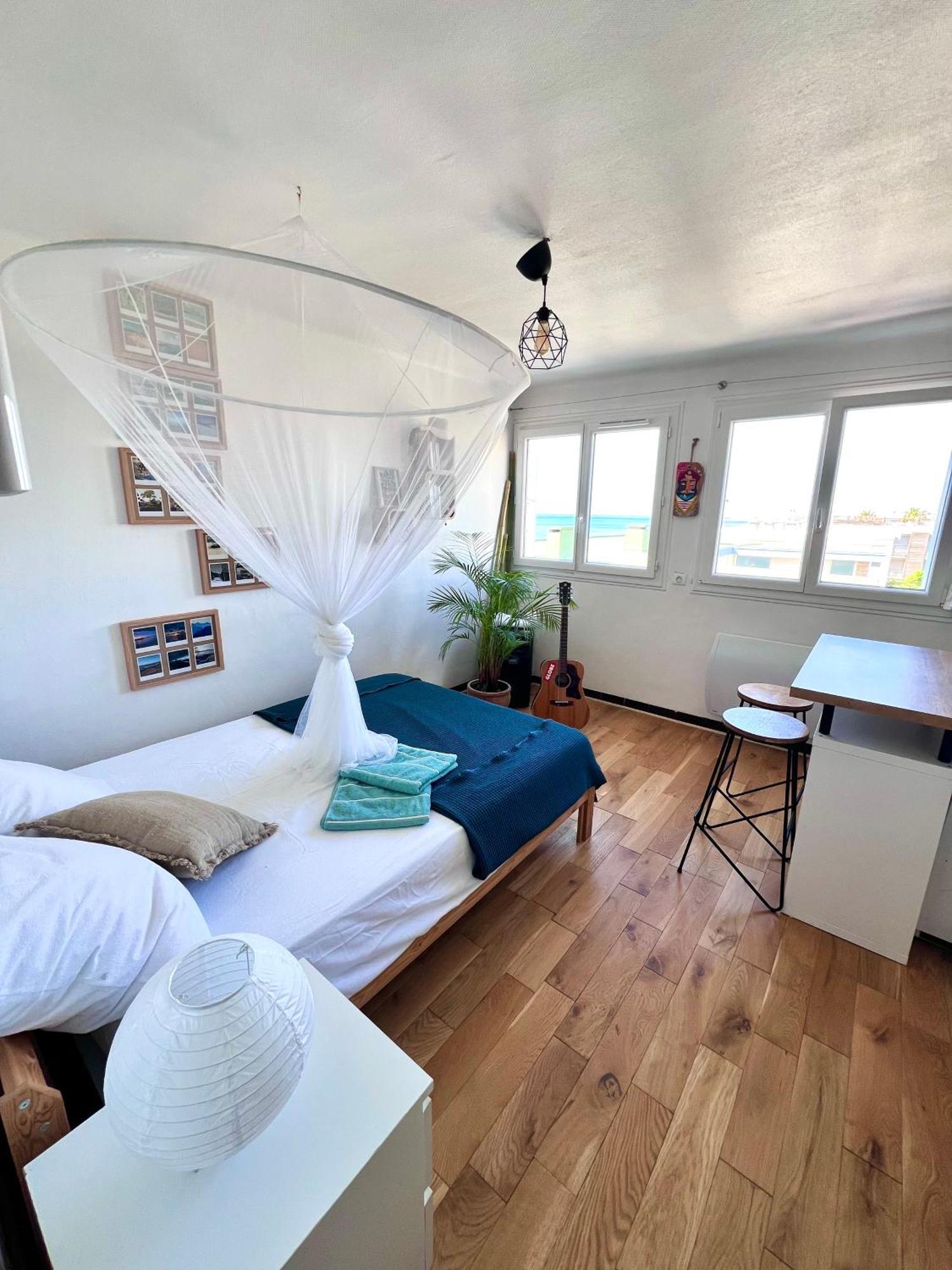 Cosy Studio En Etage Residence Front De Mer Palavas-les-Flots Exteriér fotografie